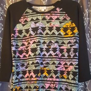 Black pattern Randy Sz L